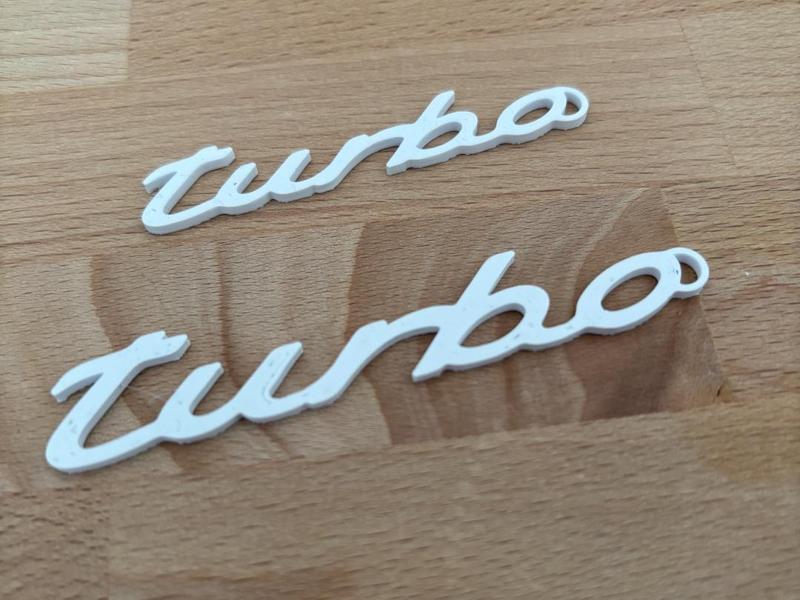 Porsche Turbo Keychain