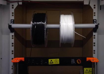 rack mount for filament spools