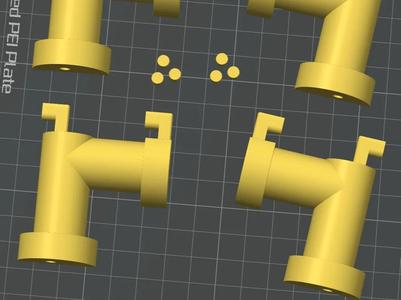 Pipe Hanger, Suitable for IKEA Pegboard