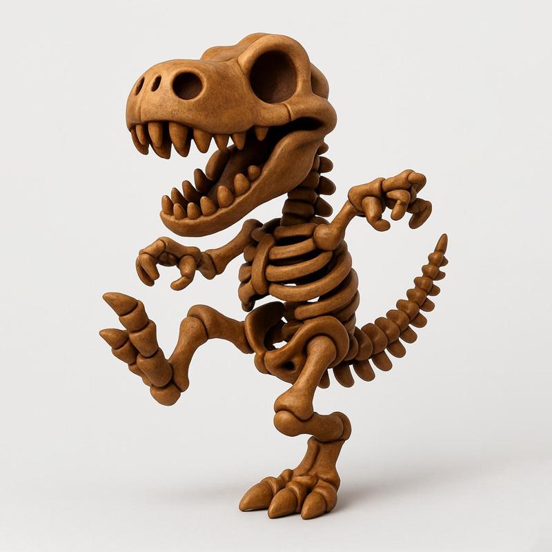 Dino Minimalist Skeletal toy