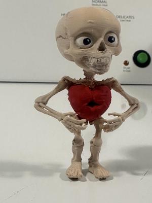 Skeleton With A Heart
