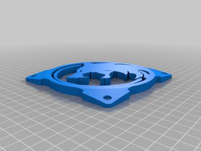120mm witcher wolf fan grill
