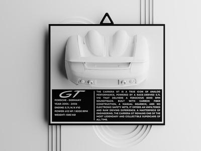 Porsche Carrera GT – Wall Art