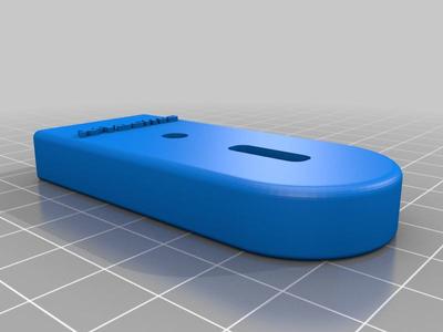 Mainsail slide stop for X-35 sailboat