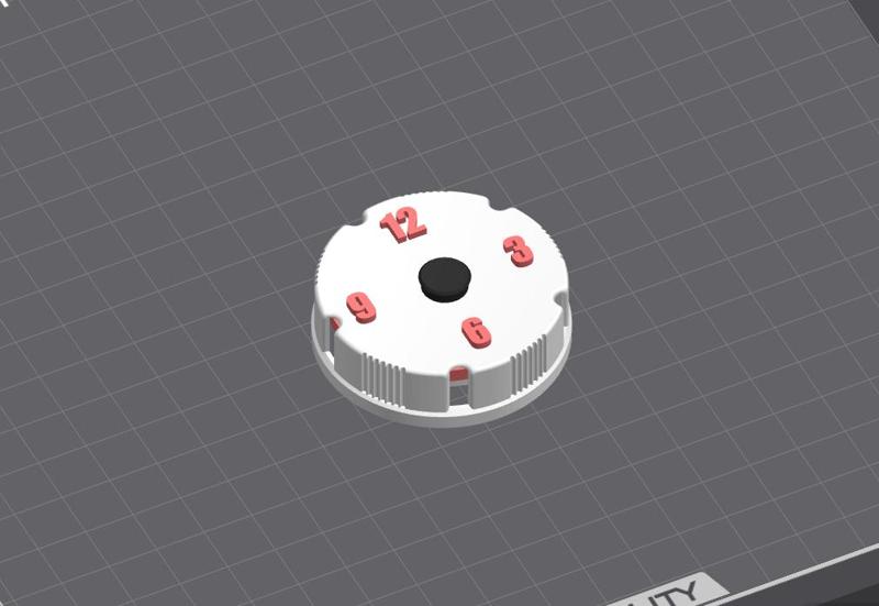 CVS Pill Bottle Lid with hourly reminder knob