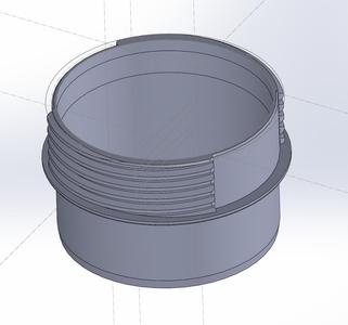 Portable aircontioning hose adapter 130 to 100mm