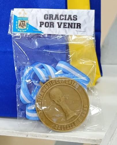 Medalla Qatar 2022- souvenir