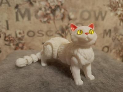 3D movable cat