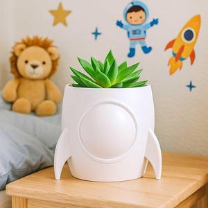 Rocket Plant Pot with Drainage