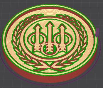 Beretta Coaster