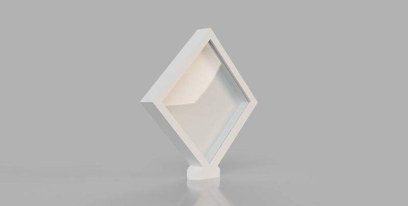 Ikea SANNAHED Bilderrahmen-Halter – 45° Winkel, stilvoll präsentiert.