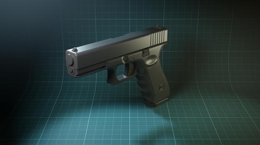 GLOCK 17 With Movable Slide Sports Prop