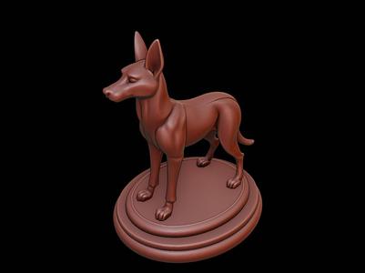Jackal Animal Figure Printable