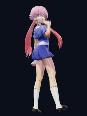 Yuno Gasai - from Future Diary