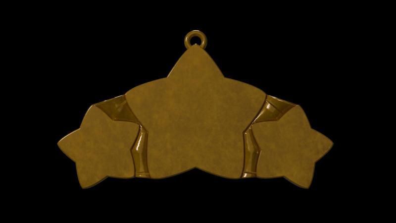 Pendant 45 - Star Family V5 - Violette