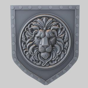 Lion Animal Wall Lion Animal Bust for CNC Router Laser & 3D Printer