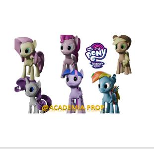MEGA PACK MY LITTLE PONY - FLEXI MULTICOLOR