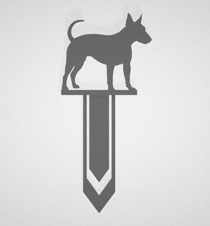 DOG / BULL TERRIER / ANIMAL / PET / HOME / BOOKMARK / BOOKMARK / SIGN / BOOKMARK / GIFT / BOOK / BOOK / SCHOOL / STUDENTS / TEACHER / OFFICE / WITHOUT HOLDERS