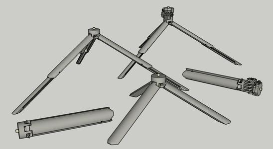 Modular Folding Tripod