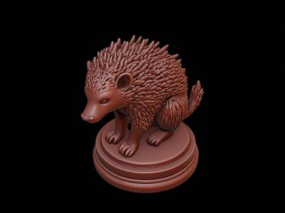 Porcupine Animal Figure Printable
