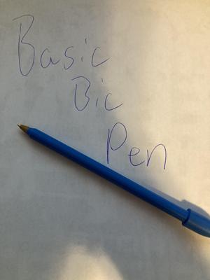 Basic Bic Pen