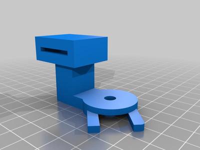 MicroSD holder for VESA 200 adapter