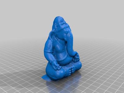 Ganesha with Incense Holder
