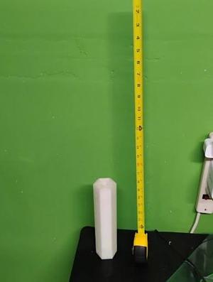 Telescoping actuator 9in to 24in, print-in-place