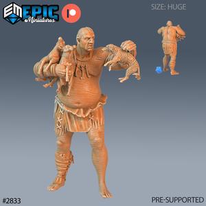 Jötunn Giant Tribe Beggar ‧ DnD Miniature ‧ Tabletop Miniatures ‧ 'Gaming Monster ‧ 3D Model ‧ RPG ‧ DnDminis ‧ STL FILE