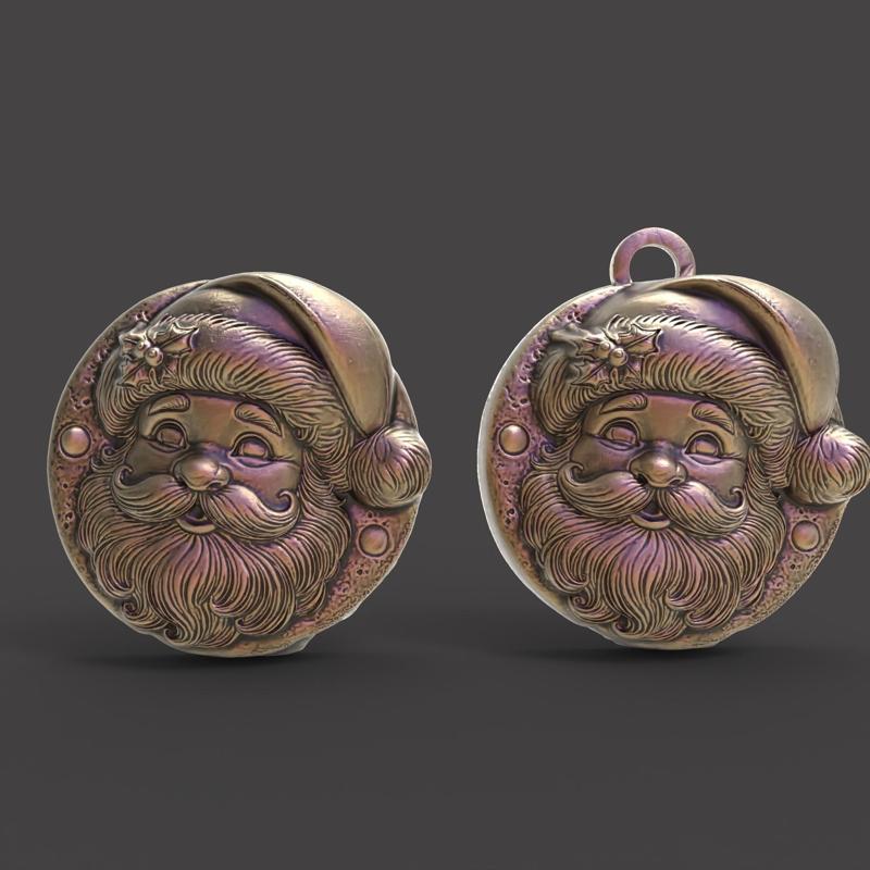 cookie santa decor