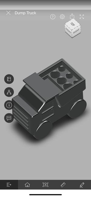 Dump Truck Holder