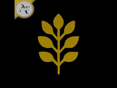 Simple Leaf Symbol - 2D Art