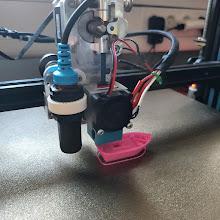 Heat Break Cooling Fan Mount for Micro Swiss Direct Drive Extruder