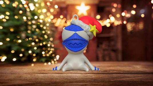 Christmas Dusk Kingdom Hearts decoration