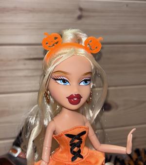 Pumpkin Headband for Bratz Dolls - 3D Printable Halloween Accessory