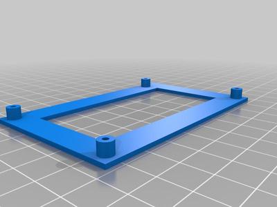 Arduino Mega mount for M2 self tapping screws