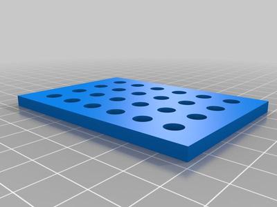 Nozzle Holder 76x54x4mm