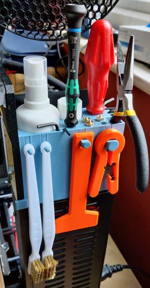 PSU Toolbox with Hanging Hooks (and editable STEP file)