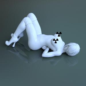 Woman miniature