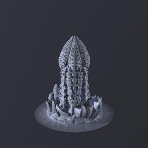Worm Monster Miniature #01