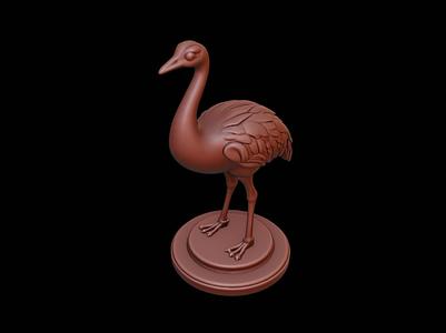 Emu Animal Figure Printable