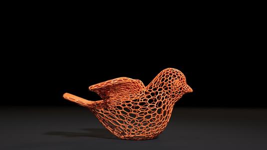 Bird figurine