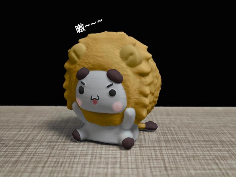 Couple Bear Series-Fierce Little Lion Yier