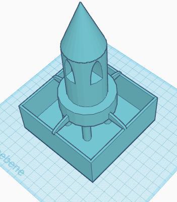 BURG für Wasser oder Pflanzen