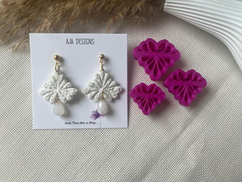 Polymer Clay Earring Mold 53