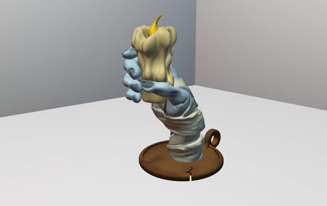 Candle Holder 3D Halloween Lamp
