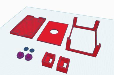 Mini working Air hockey v2 (with fan and fixed)