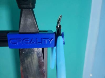 Ender 3 Spatula and Piller holder