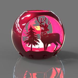 Christmas candle