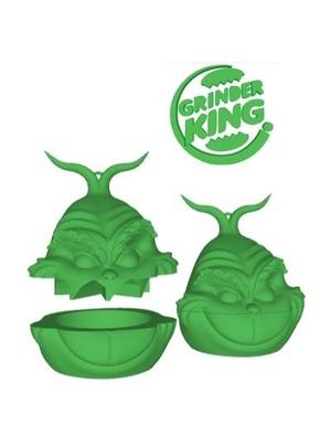 GRINDER GRINDER GRINCH GRINDERKING 75X65X85 MM -READY TO PRINT - EASY PRINT - EASY PRINT- FDM SLA